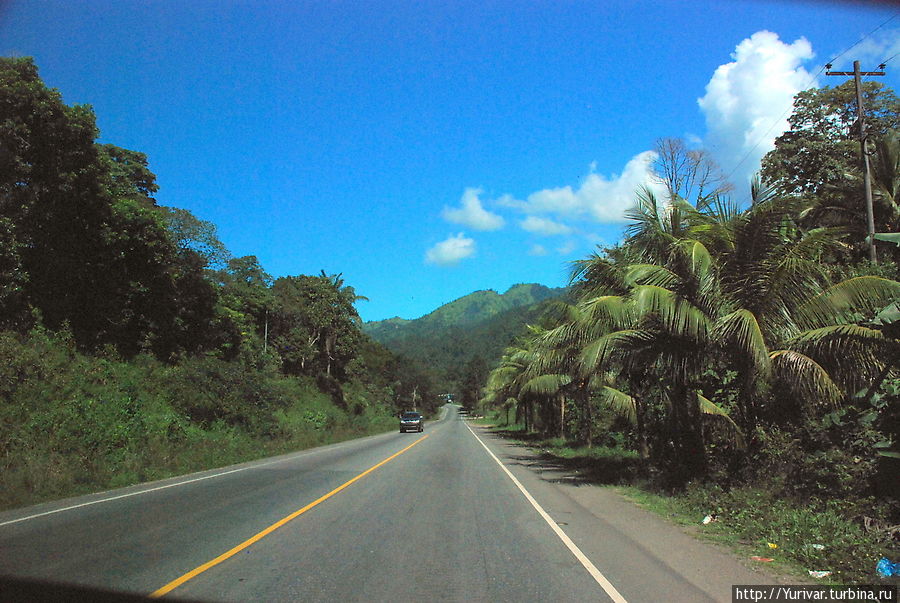 Дорога на г. Тела Тела, Гондурас