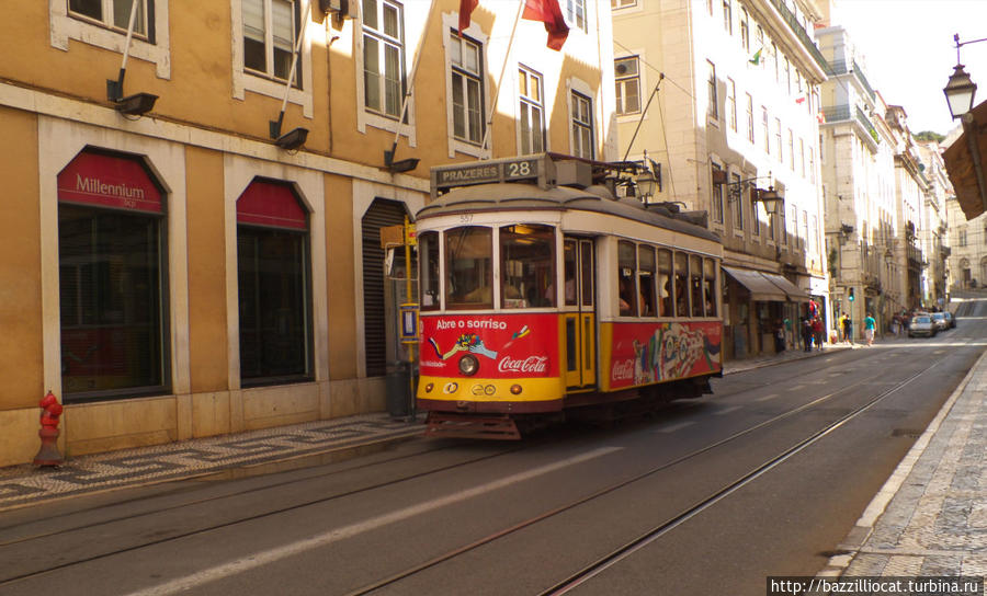 визитная карточка города Лиссабон, Португалия