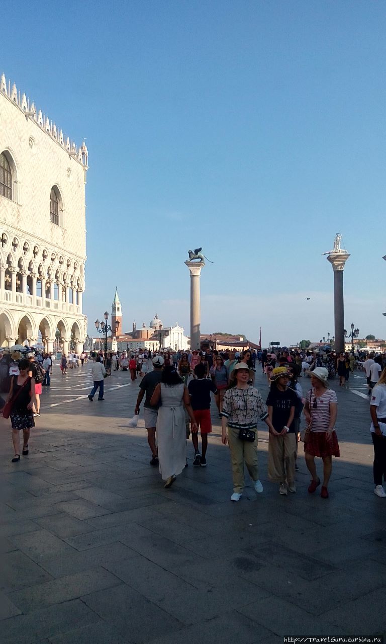 Колонны Святого Марка и Святого Теодориха Венеция, Италия