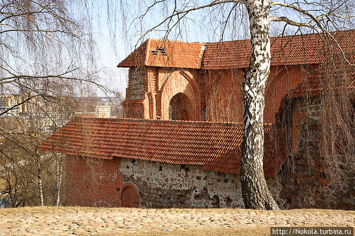 Руины Верхнего замка Вильнюс, Литва