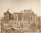 Кёльнский собор в 1855 году (из Интернета)