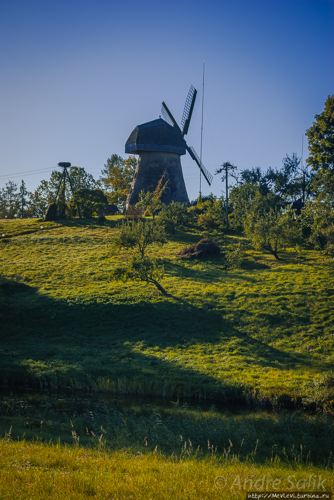 Ветряная мельница Арайши Цесис, Латвия