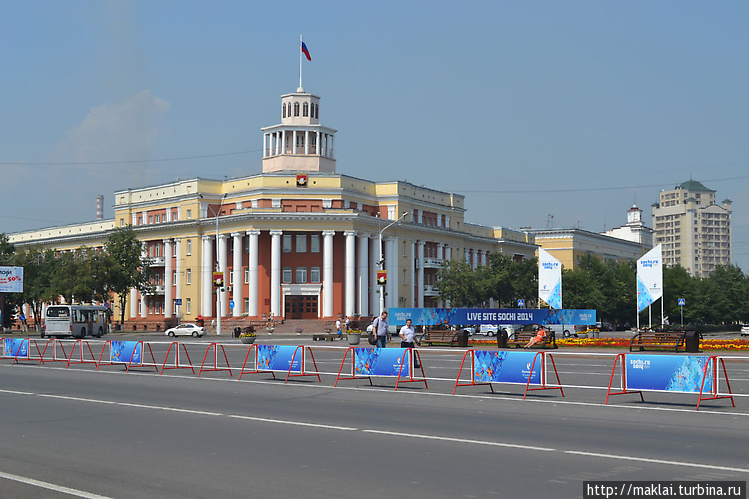 Кемерово. Здание городско