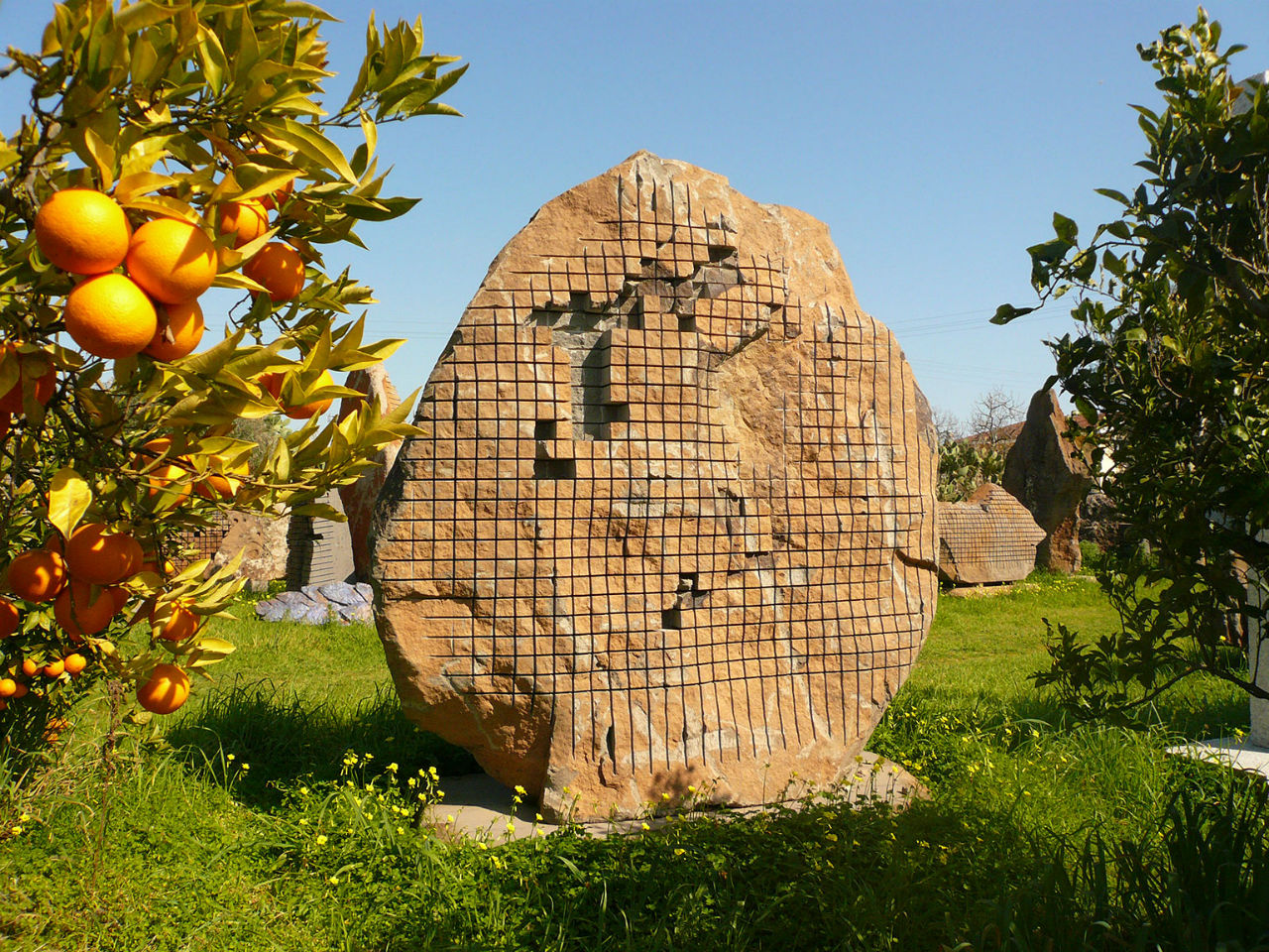 Сад поющих камней / il Giardino Sonoro di San Sperate