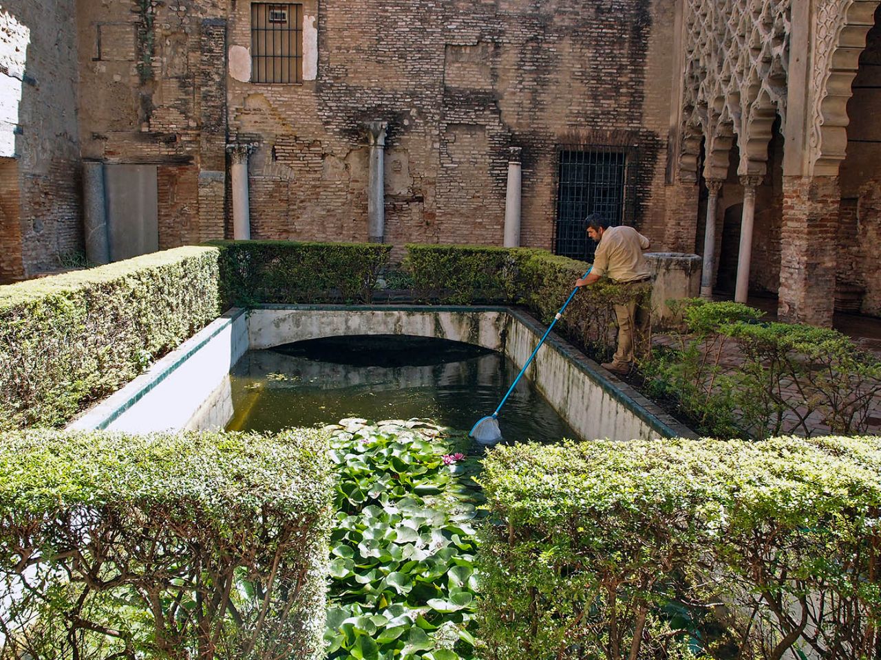 Королевский Алькасар Севильи Севилья, Испания Королевский Алькасар Севильи Севилья, Испания