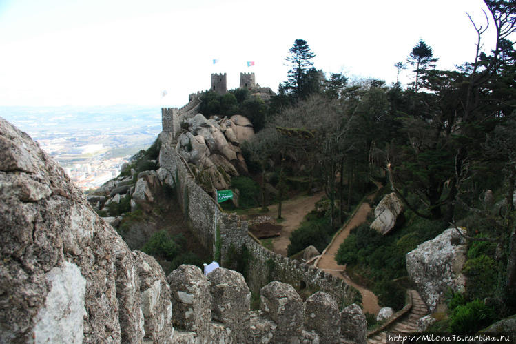 Мавританский замок Синтра, Португалия