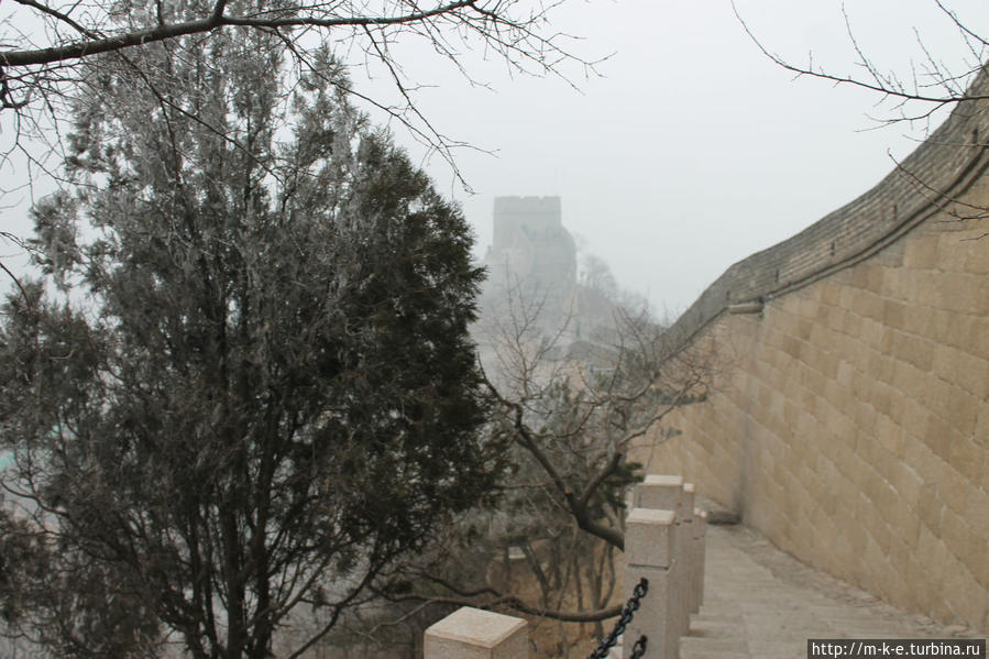 Зимой на Великой Китайской стене Бадалин (Великая Стена), Китай