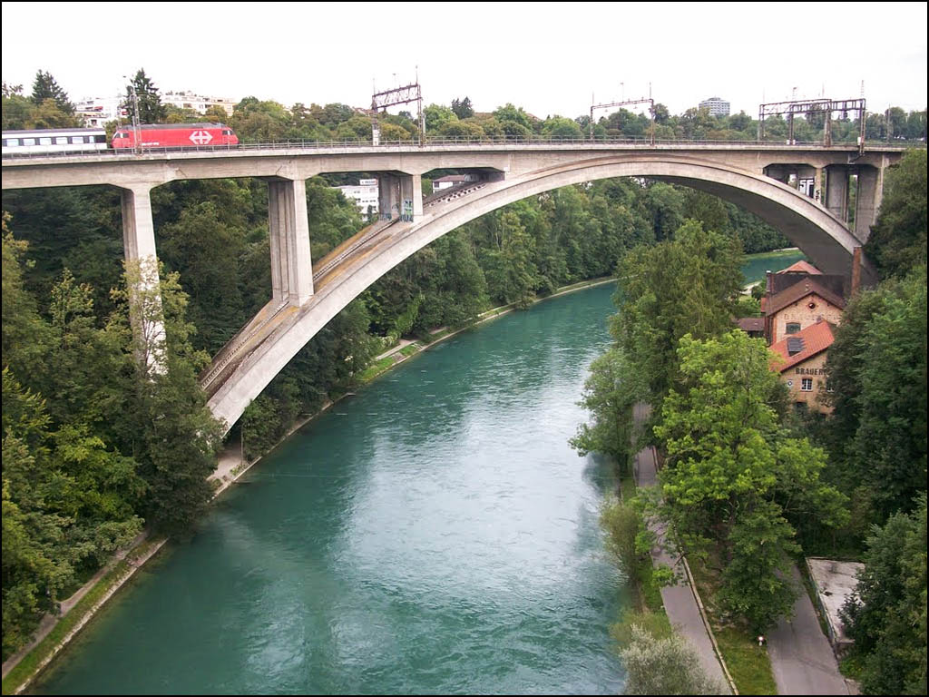 Берн. От моста до моста Берн, Швейцария