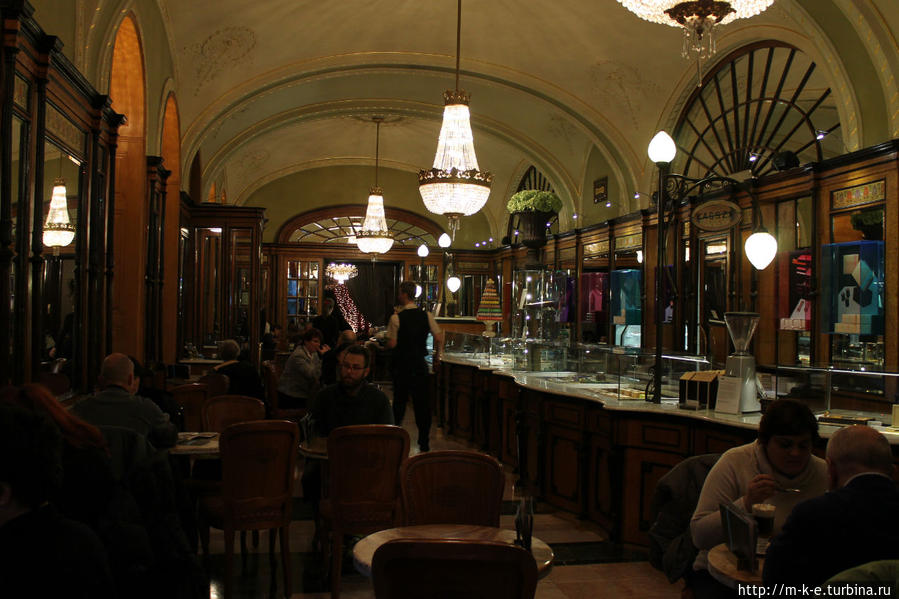 Кафе кондитерская Жербо Будапешт, Венгрия