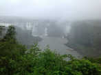 Водопады Игуасу c бразильской стороны.