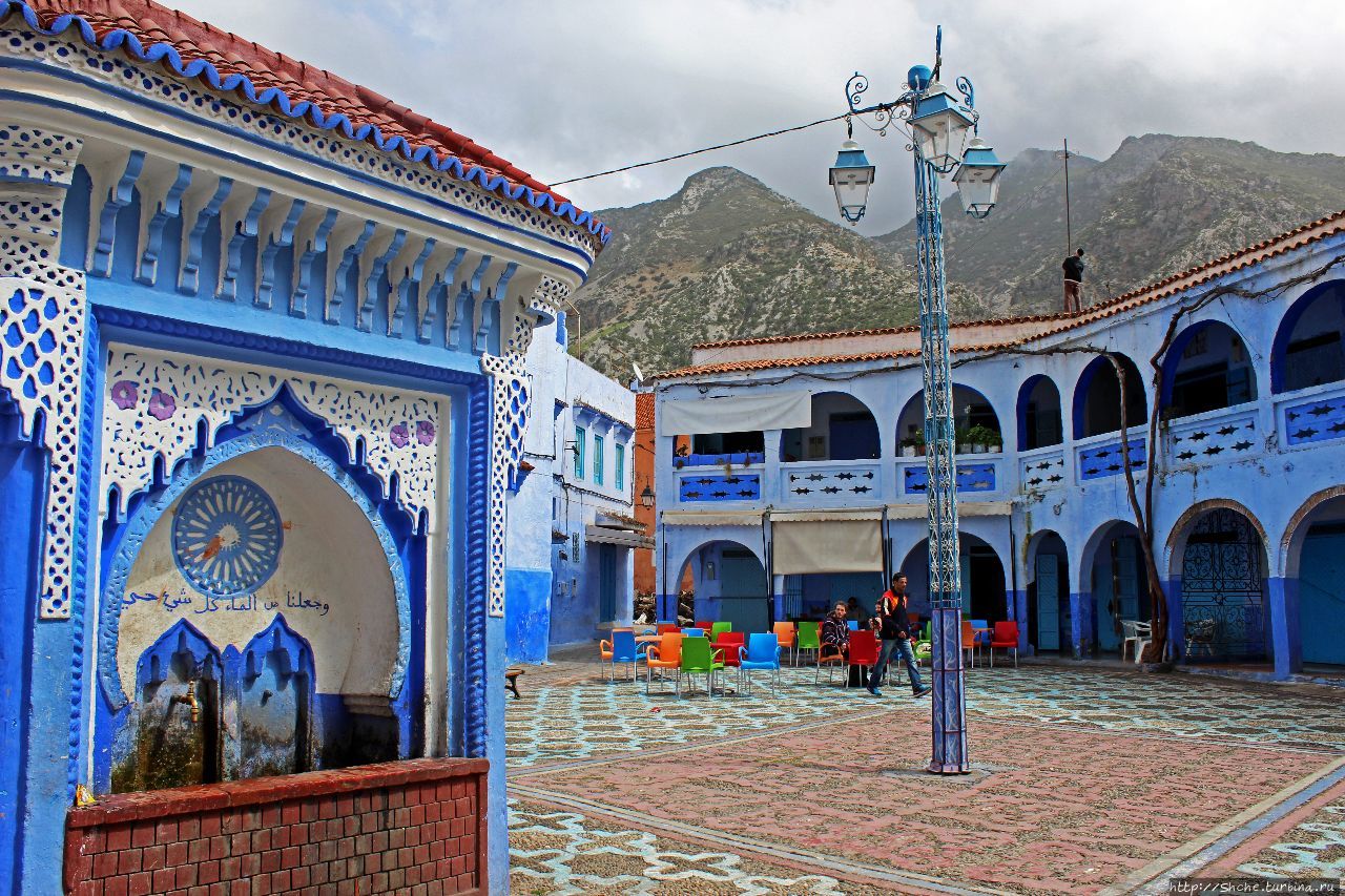 площадь Эль-Аута Шефшауэн, Марокко