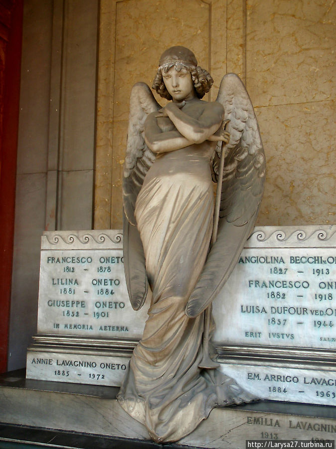 Надгробие семьи Онето, 1882. Скульптор Г.Монтеверде Генуя, Италия