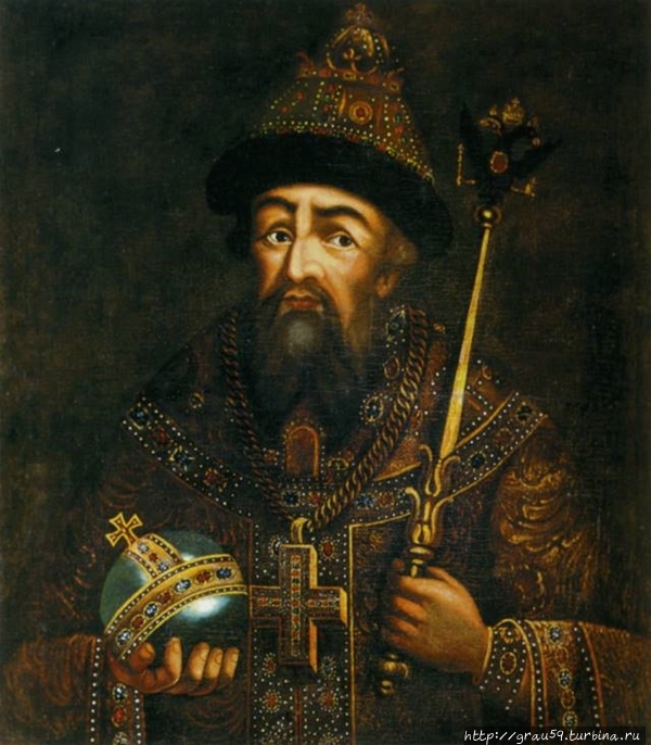 Иван IV Васильевич Грозный, сын Василия III и Елены Глинской (из Интернета). Москва, Россия