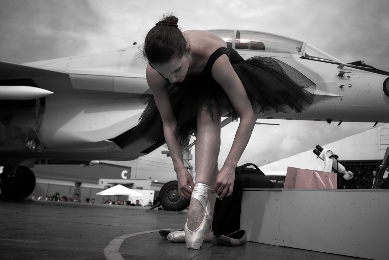 Черный лебедь на МАКСе Жуковский, Россия Черный лебедь на МАКСе Жуковский, Россия