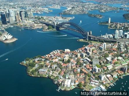 Центральная часть Сиднейского залива. Фото из интернета
