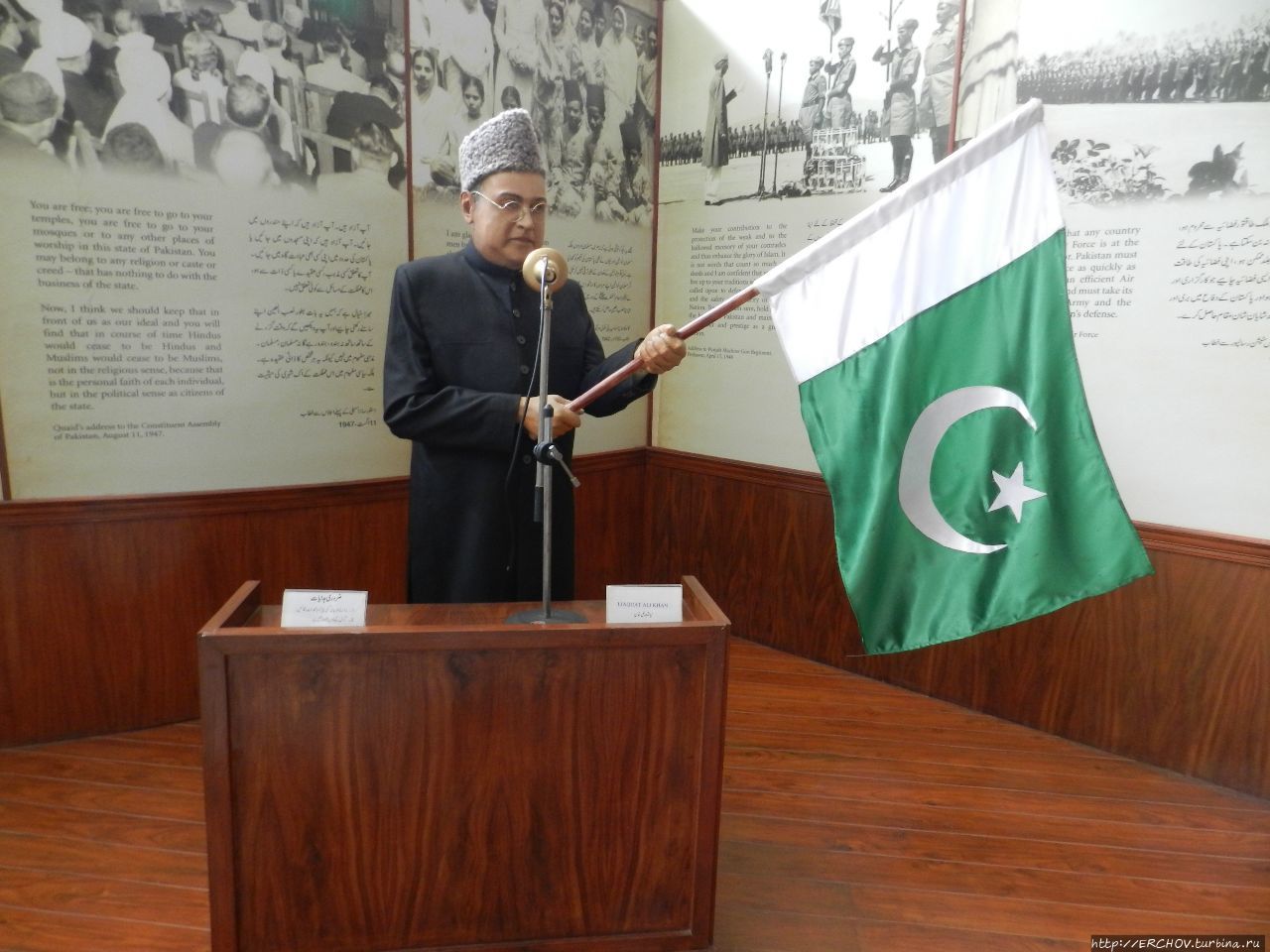 Пакистан.Ч-14. Первез Мушарраф и музей Пакистанский Монумент Исламабад, Пакистан