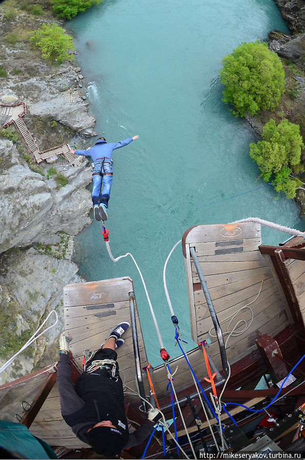 First Bungy in the world Квинстаун, Новая Зеландия First Bungy in the world Квинстаун, Новая Зеландия