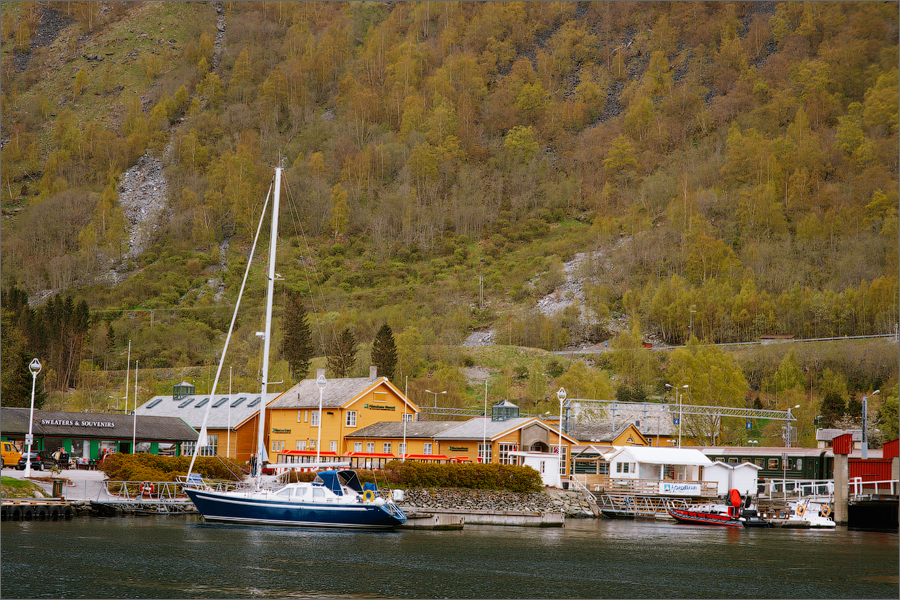 Высокогорная электричка Флом, Норвегия