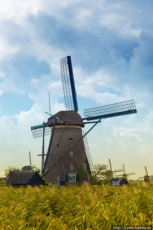Киндердейк-царство мельниц Киндердейк, Нидерланды