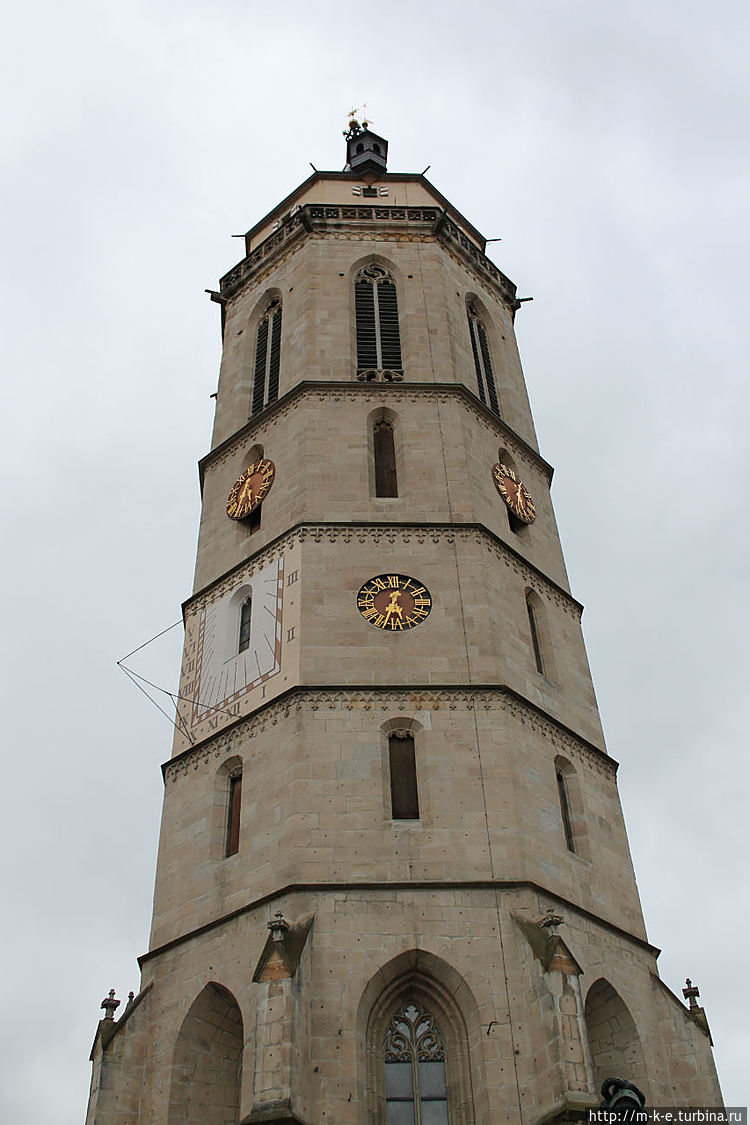Башня протестантской церк