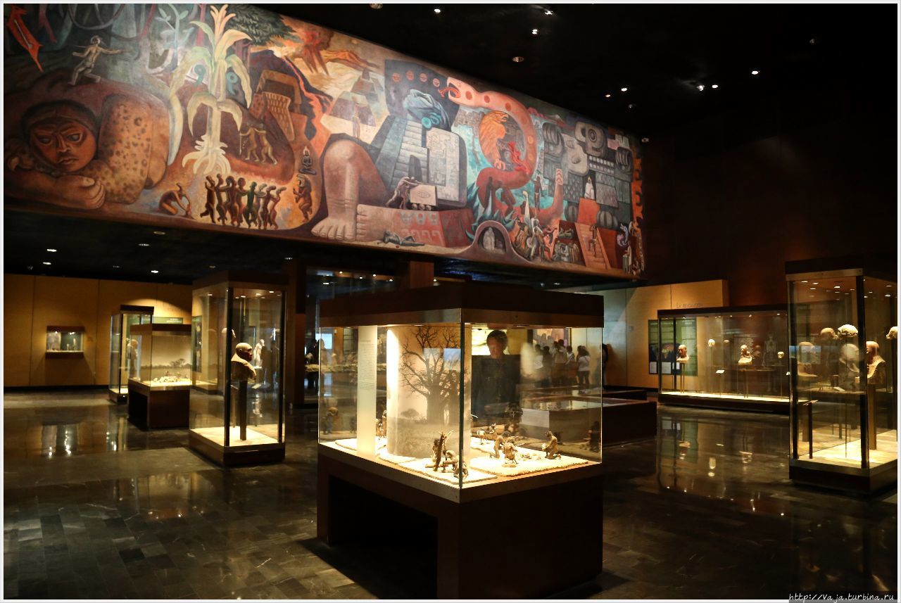 Национальный музей антропологии Мексики Мехико, Мексика