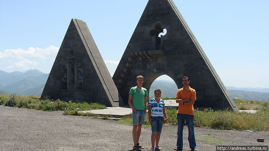 На въезде в НКР На въезде в НКР