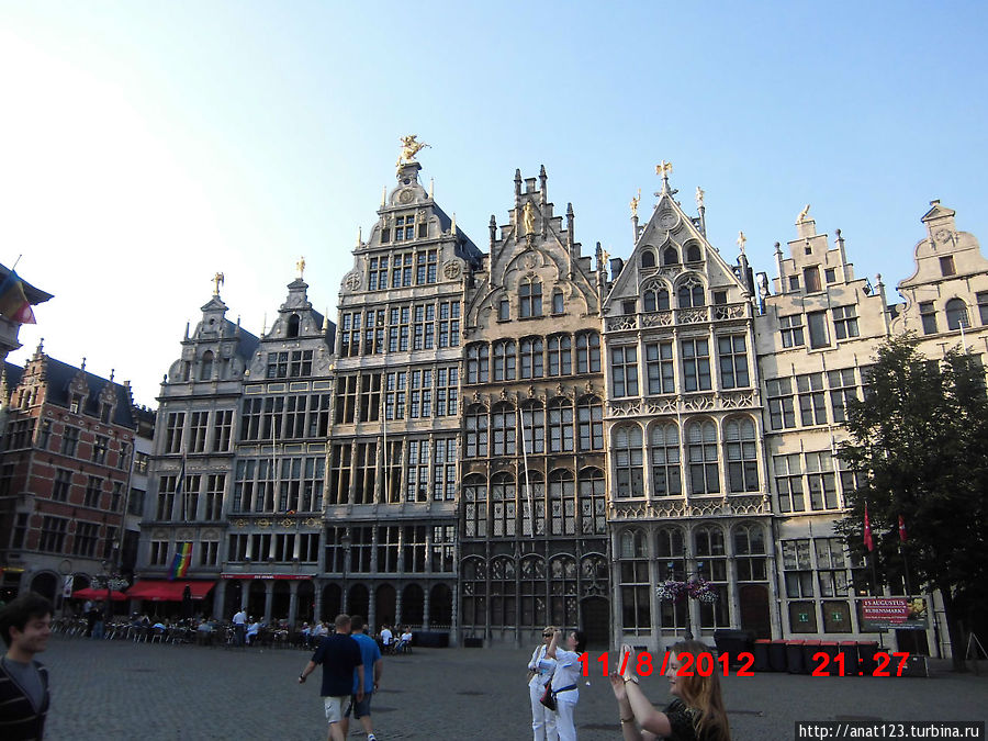 Осмотр города Антверпен, Бельгия