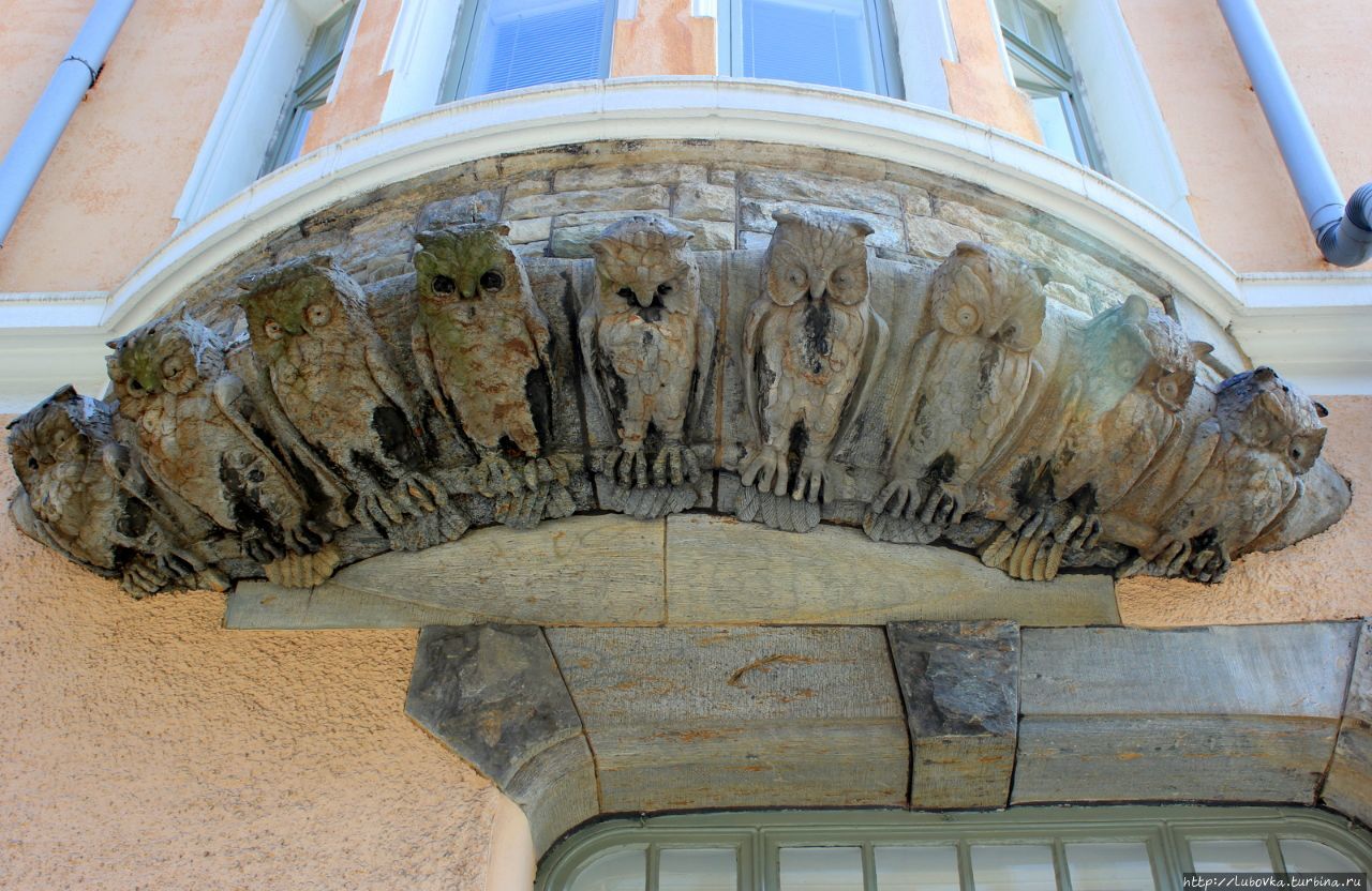 Каменные совы и затейливые растения Хельсинки Хельсинки, Финляндия