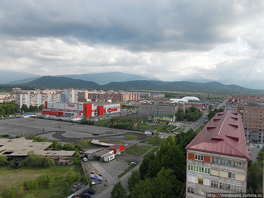 Вид из окна Владикавказ, Россия