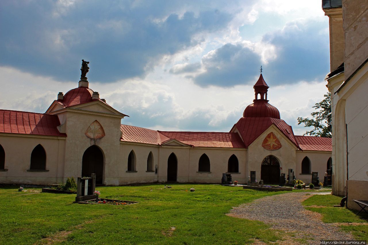 Церковь Святого Иоанна Непомука Ждяр-над-Сазавоу, Чехия