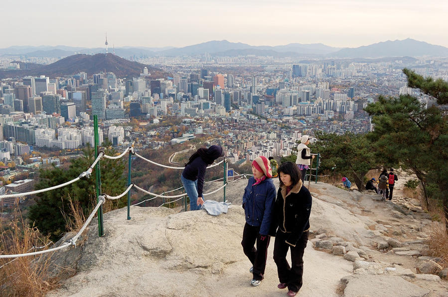 Гора Инвансан Сеул, Республика Корея