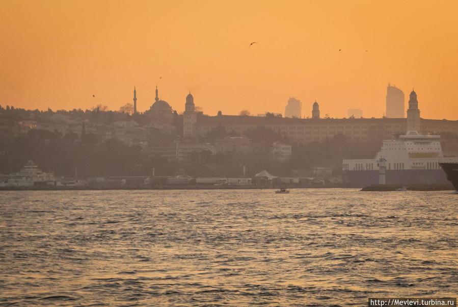 Рассвет на Босфоре Стамбул, Турция