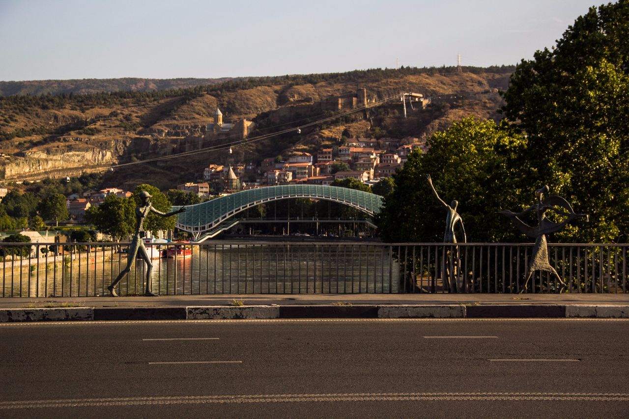 мост Бараташвили Тбилиси, Грузия