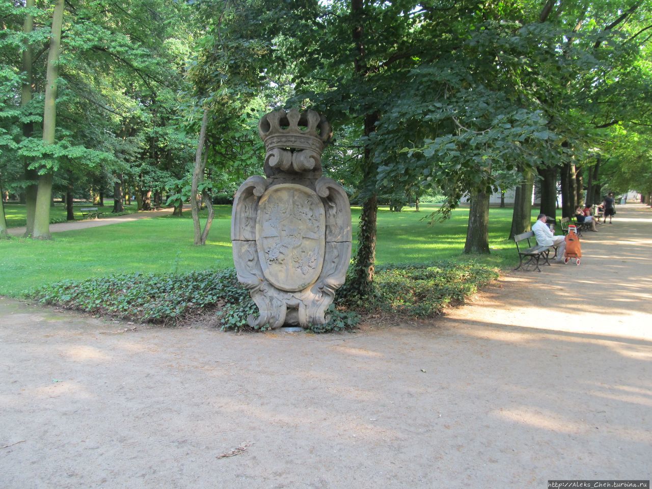 Парк Лаженки в Варшаве Варшава, Польша