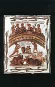 Музей Бардо, античная мозаика (открытка)