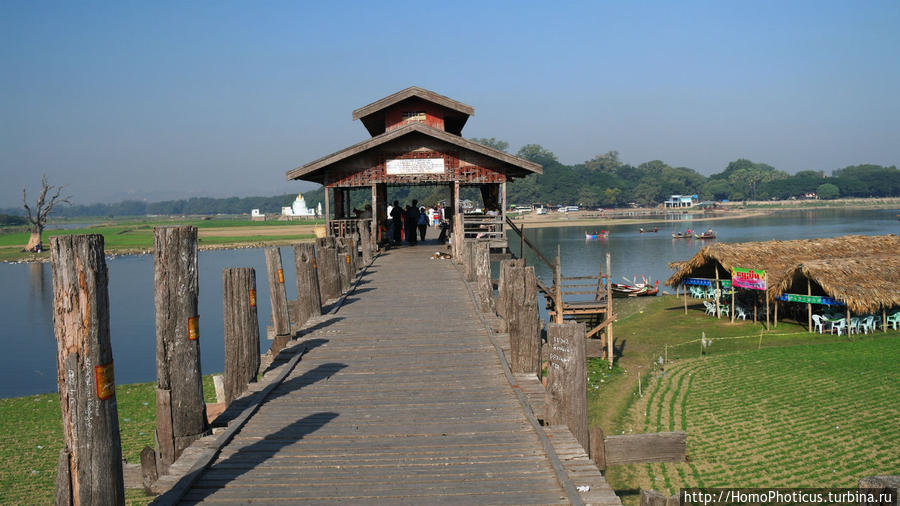 У моста Амарапура, Мьянма
