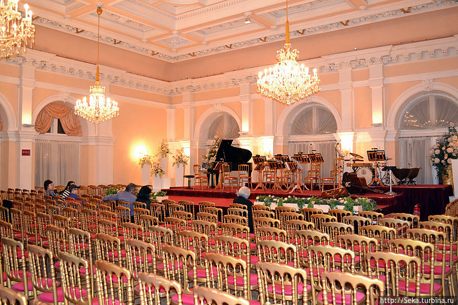 Зал, где проходил концерт Вена, Австрия