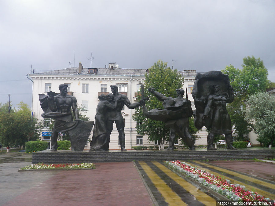 Памятник героям войны Бор, Россия
