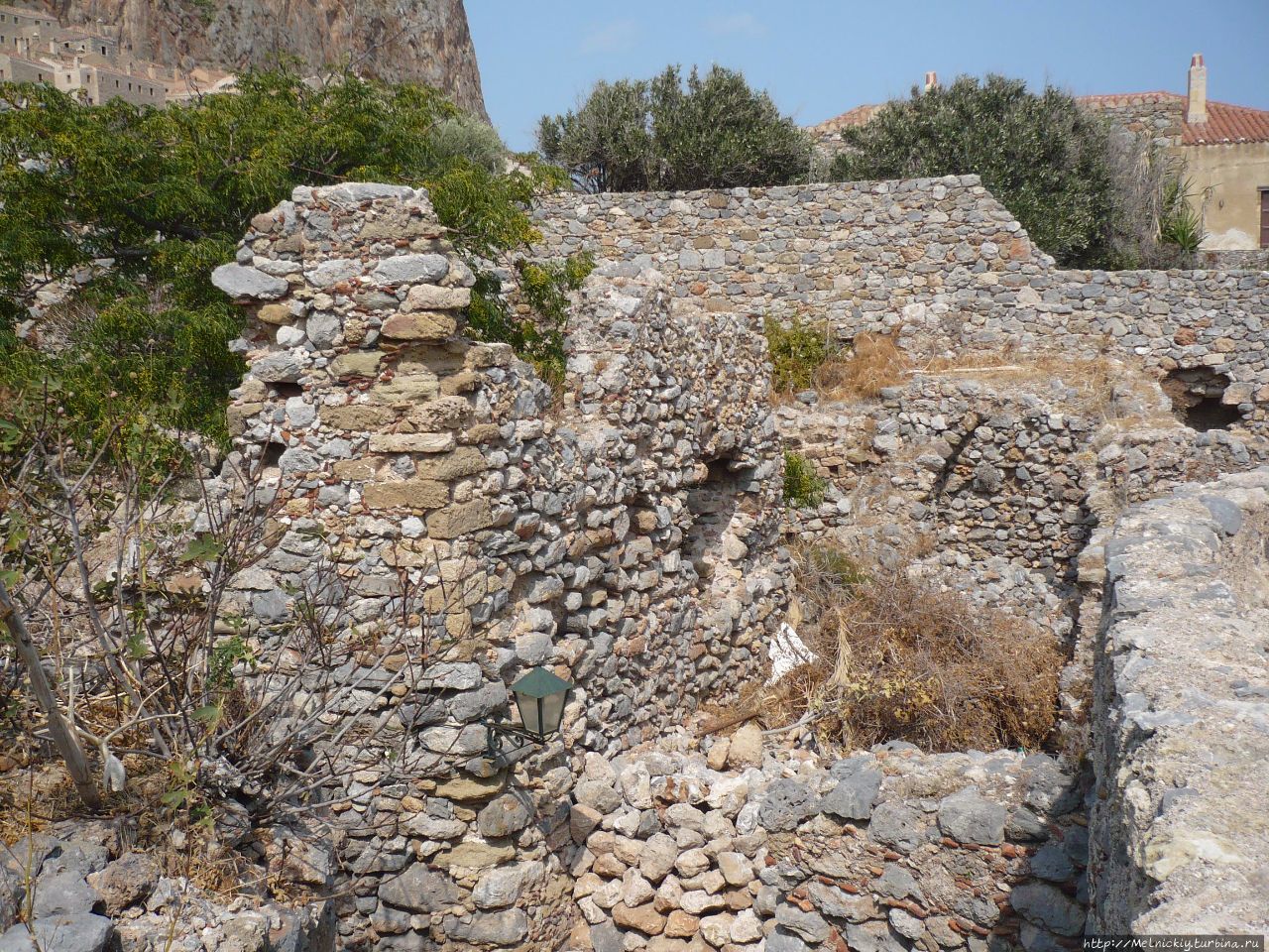 Византийская жемчужина Пелопоннеса Монемвасия, Греция