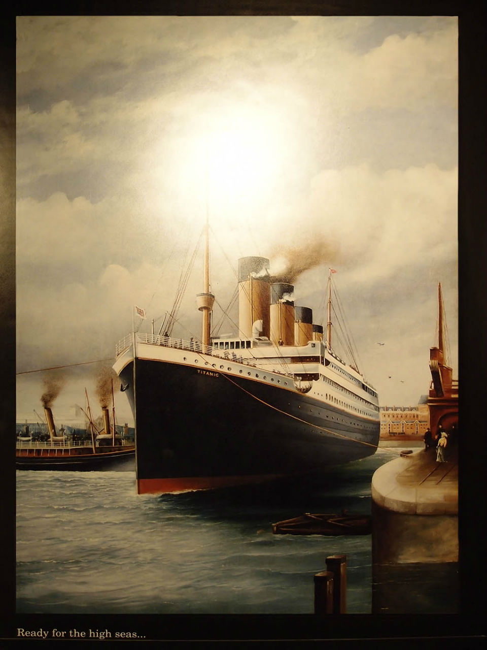 Над кораблем судьбы воспоминаний дождь Ков, Ирландия Над кораблем судьбы воспоминаний дождь Ков, Ирландия