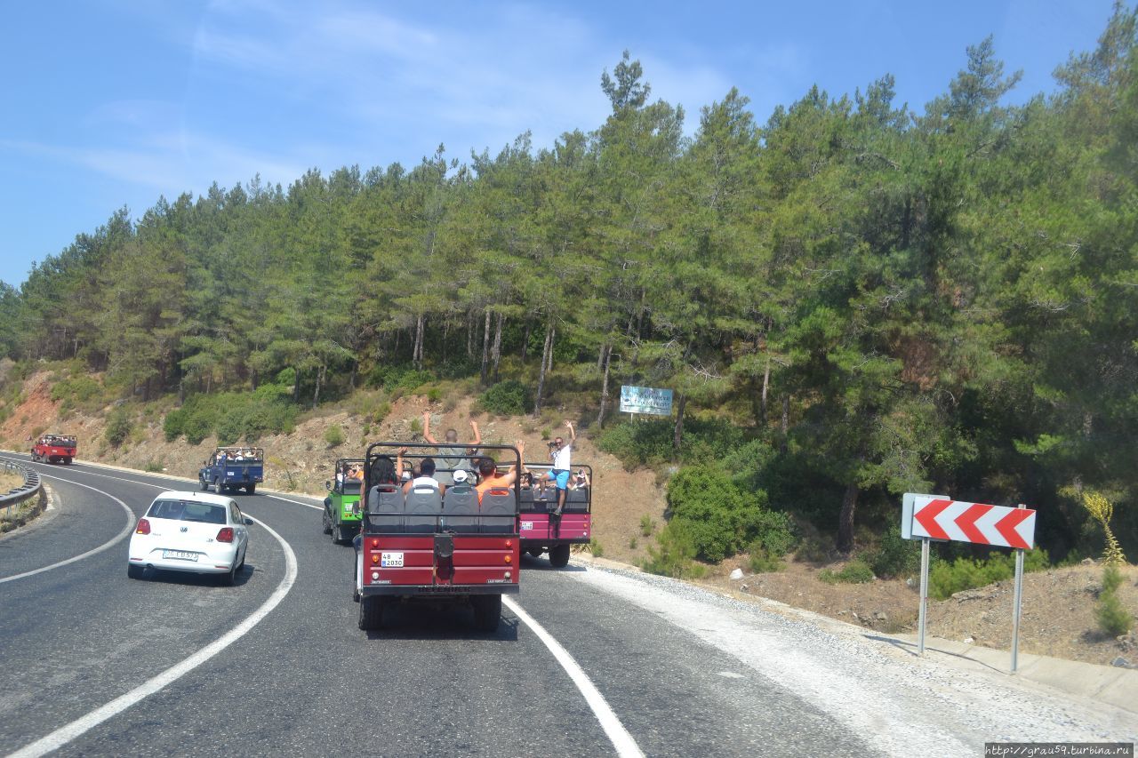 Джип-сафари Тургуткёй, Турция