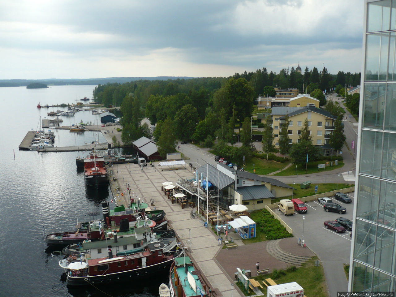Прогулка по набережной Саймы Пуумала, Финляндия Прогулка по набережной Саймы Пуумала, Финляндия