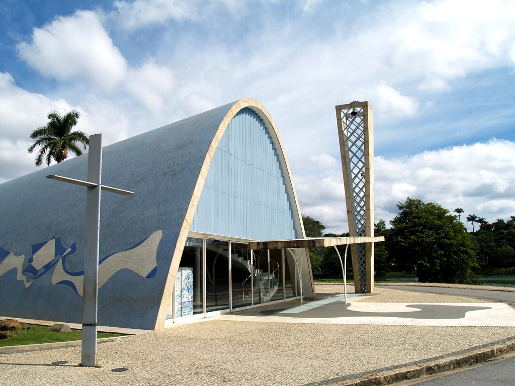 Комплекс Пампулья в стиле модерн Белу-Оризонте, Бразилия