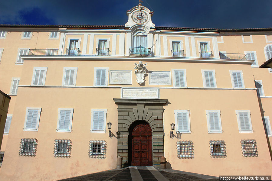 Папская резиденция. Кастель-Гандольфо, Италия
