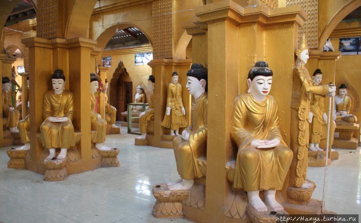 Монастырь Kyaw Aung San Dar в Амарапуре. Фото из интернета Амарапура, Мьянма