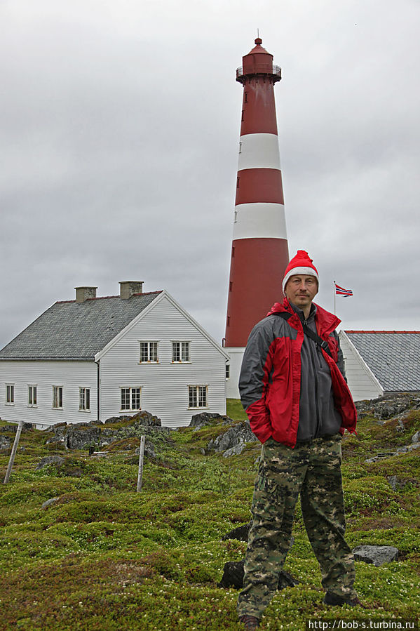 Маяк Slettnes Маяк Slettnes