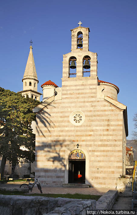 Церковвь св. Троицы Будва, Черногория