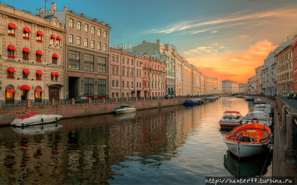 Река Мойка Санкт-Петербург, Россия