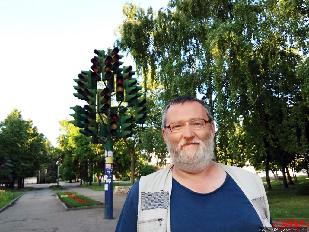 Светофорное дерево в Пензе Пенза, Россия
