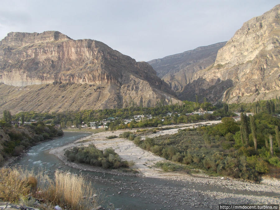 Долина реки Аварское Койсу Дагестан, Россия